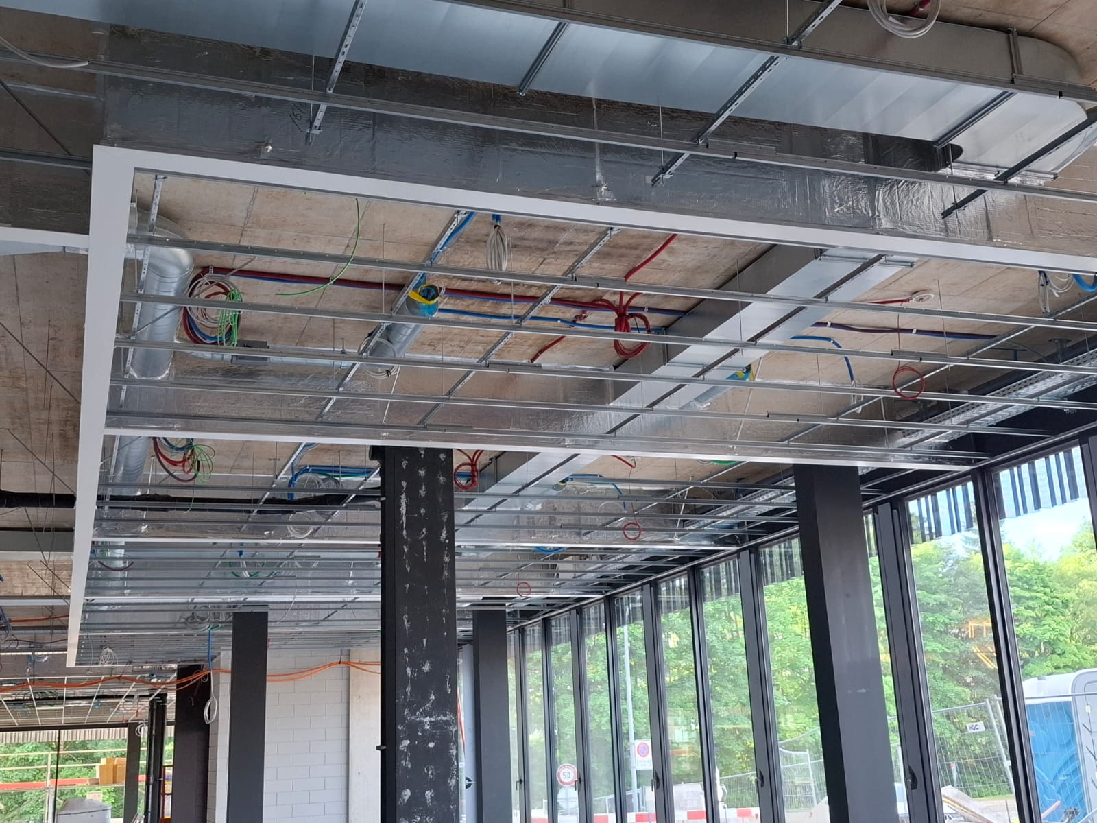 Plafond acoustique bureau